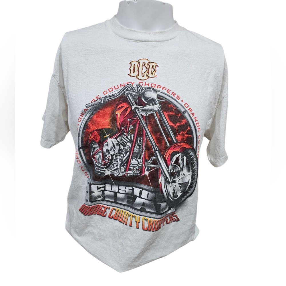 Vintage Orange County Choppers “Custom Heat” Graphic Tee Size‎ Large